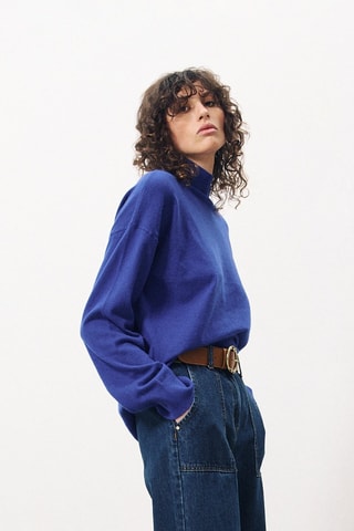 Pull Noure - Bleu électrique