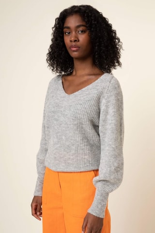 Pull Wilona - Gris clair chiné