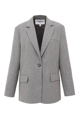 Veste en laine Lemier - Gris clair