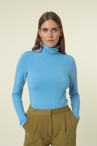 Top Carmelite - Bleu clair