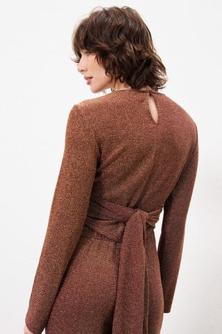 Crop top Abigail - Bordeaux