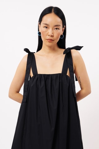 Robe longue Cylia - Noir