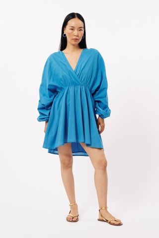 Robe droite Andreas - Bleu électrique