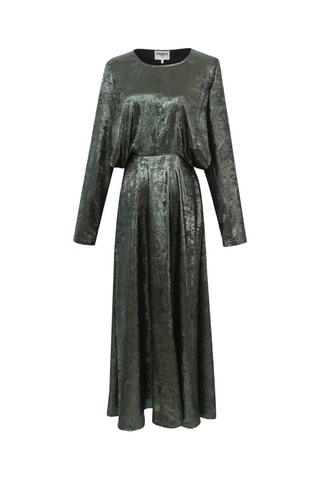 Robe longue Clarina - Vert foncé
