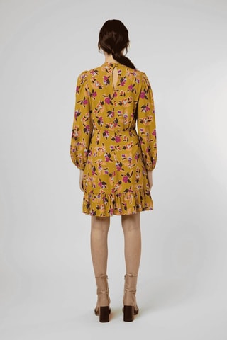 Robe droite Hilda - Moutarde