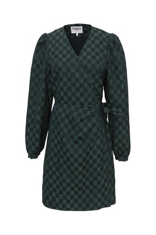 Robe portefeuille Luisa - Vert foncé