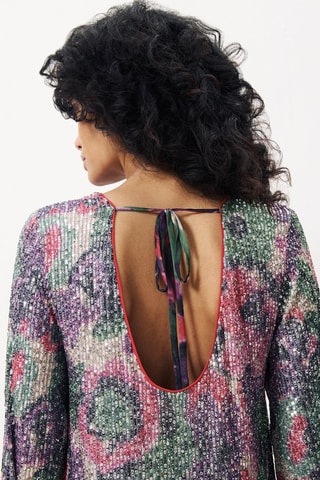 Robe droite Nelie - Vert clair