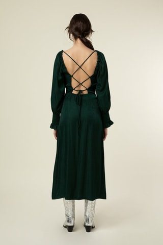 Robe droite Fasia - Vert foncé