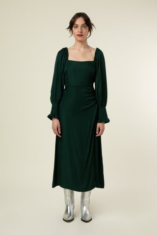 Robe droite Fasia - Vert foncé