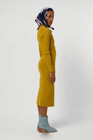 Robe pull Leanne - Vert olive