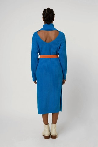 Robe droite Karell - Bleu cobalt
