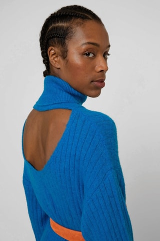 Robe droite Karell - Bleu cobalt