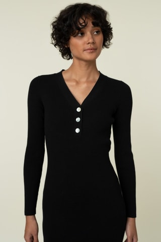 Robe fourreau Leanne - Noir