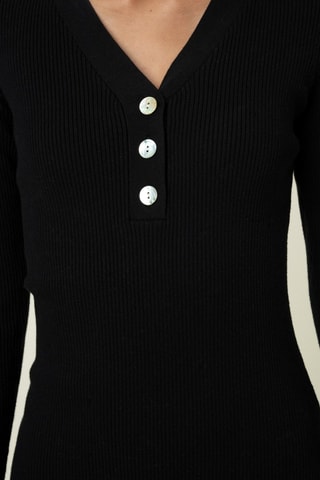 Robe fourreau Leanne - Noir