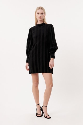 Robe fourreau Cecilia - Noir et anthracite