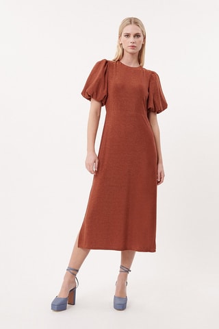 Robe droite Olympe - Orange