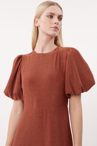 Robe droite Olympe - Orange