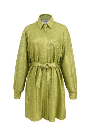 Robe chemise Skye - Vert olive