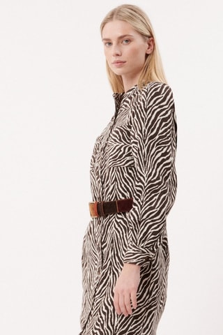 Robe chemise Leonie - Noir