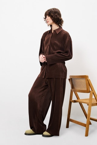 Chemisier Edmondine - Marron foncé