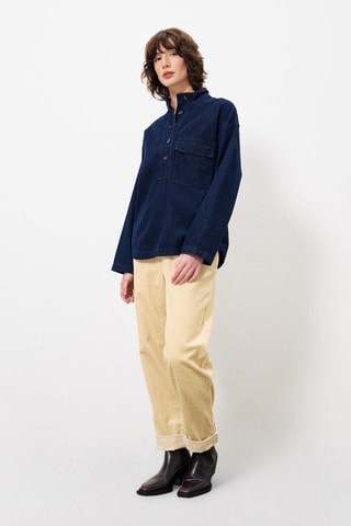 Chemisier en jean Caleen - Bleu marine