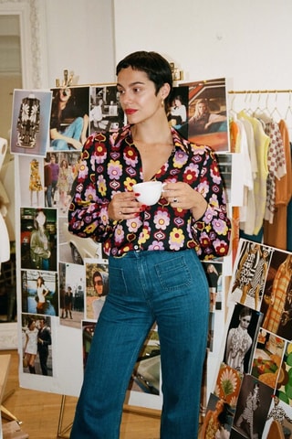 Chemisier Camassia - Noir