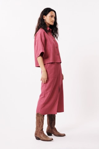 Chemisier Lubena - Fuchsia