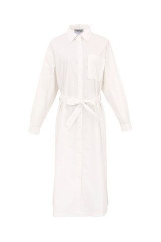 Robe chemise Cindel - Blanc