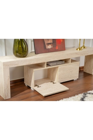 Meuble TV 2 abattants Enclave - 180 x 50 x 31,3 cm