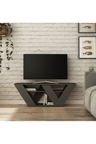 Meuble TV Pipralla Anthracite