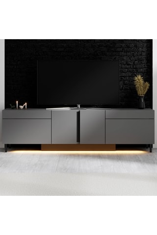 Meuble TV 2 portes Paris - 180 x 50 x 32 cm