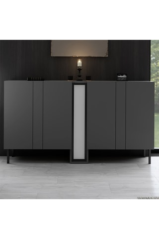 Console 2 abattants Nova - 155 x 85 x 32 cm