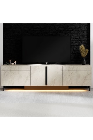 Meuble TV 2 portes Paris - 180 x 50 x 32 cm