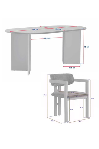 Ensemble de salle à manger - 5 pièces