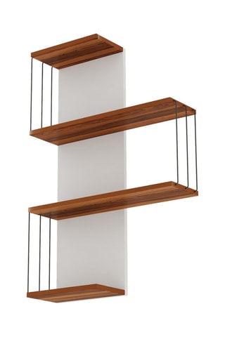 Etagère murale 4 niveaux cambel - 64 x 96 x 19 cm