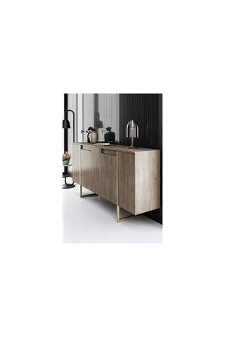 Buffet 4 portes - 160 x 35 x 80 cm