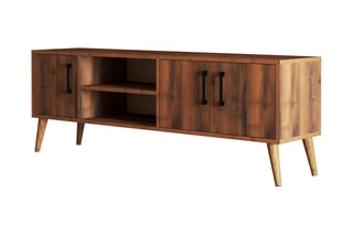 Meuble TV 3 portes - 150 x 52 x 34 cm