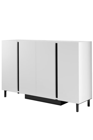 Console 4 portes - 80 x 127 x 32 cm