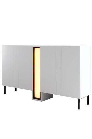 Console 4 portes - 155 x 32 x 85 cm