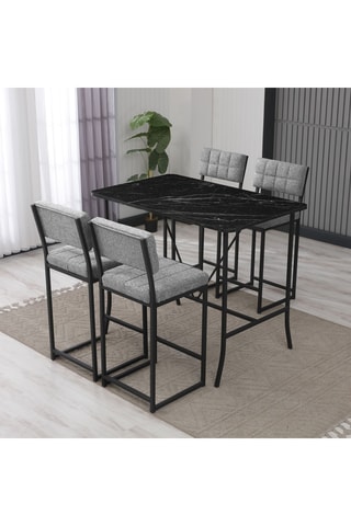 Table de bar et tabouret de bar