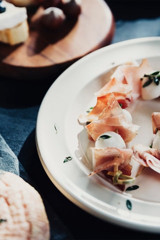 Assiette creuse en céramique HR® - 22 cm