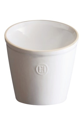 Pot à ustensiles en céramique - 15,6 x 15,6 x 16 cm