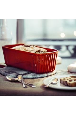 Moule à cake en céramique - 31,5 x 13,5 x 9 cm