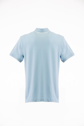 Polo - Blanc et bleu