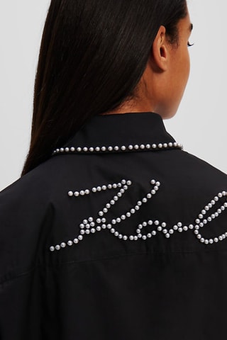 Tunique en coton biologique - Noir