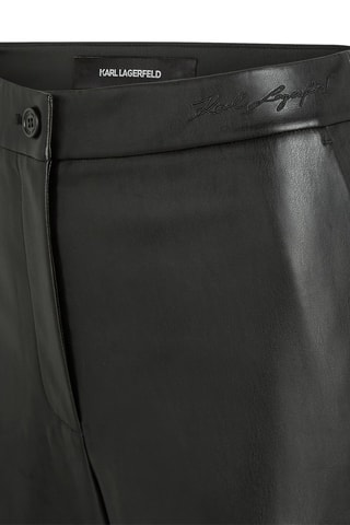 Pantaloni straight - Nero
