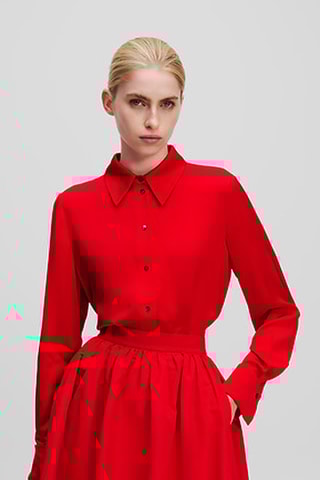 Chemisier - Rouge