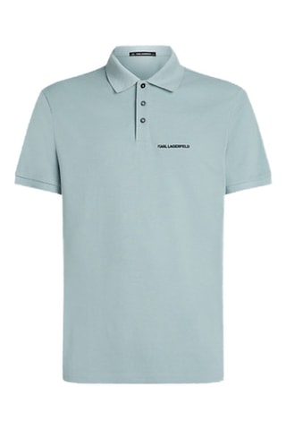 Polo en coton biologique - Ciel