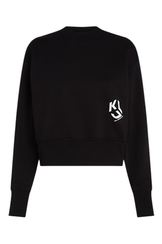 Sweat en coton biologique - Noir