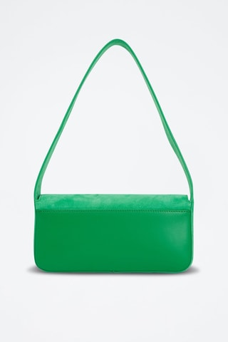 Sac porté épaule en cuir - Vert